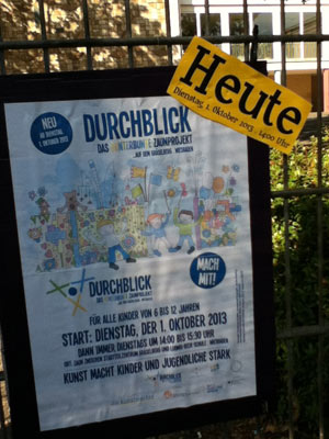 Durchblick . Das kunterbunte Zaunprojekt