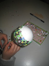 Glitzerkugeln und Twitter . 05. November 2013 