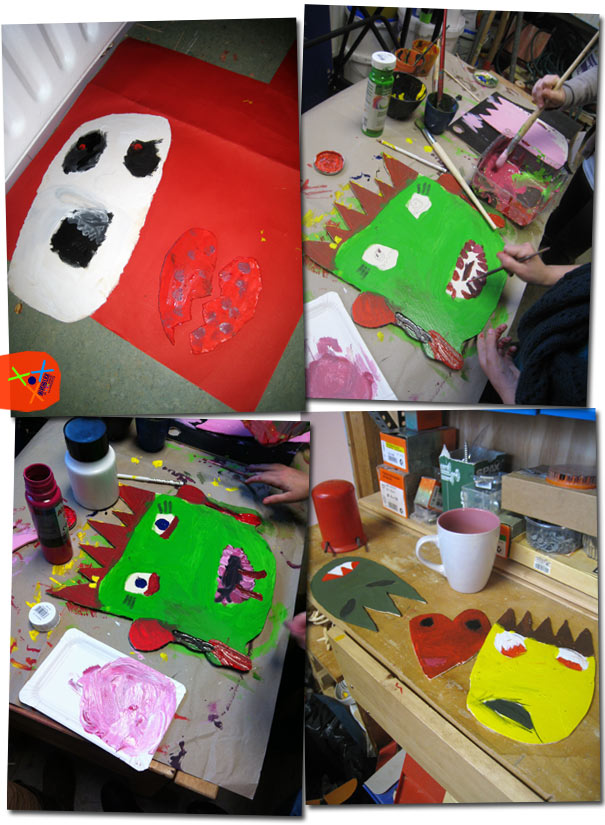 Schaurigschöne Monstergesichter . 26. November 2013